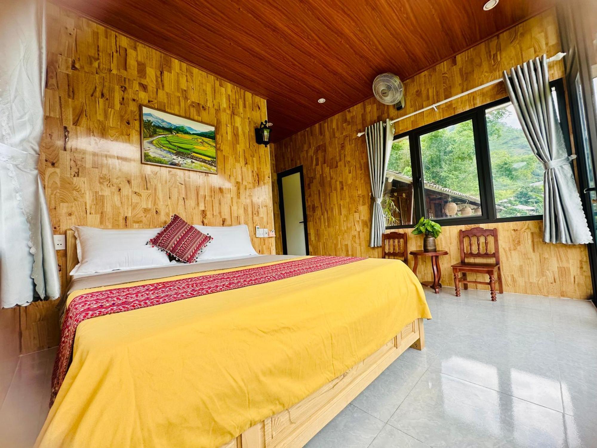 Du Gia Field View Homestay Làng Cac Exterior photo